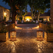 Alnwick Tree of Life Solar Lanterns Set of 2 Copper Finish