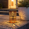 Alnwick Tree of Life Solar Lanterns Set of 2 Copper Finish
