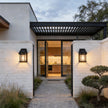 Blanchland Solar Wall Lantern Set of 2 Motion Sensor