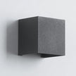 Lacock Up Down Outdoor Wall Light Adjustable Beam Cube