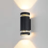 Acomb Up Down Outdoor Wall Light Black 12W LED