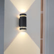 Acomb Up Down Outdoor Wall Light Black 12W LED