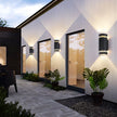 Acomb Up Down Outdoor Wall Light Black 12W LED