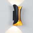 Coniston Up Down Outdoor Wall Light Curved Aluminium IP54