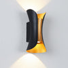 Coniston Up Down Outdoor Wall Light Curved Aluminium IP54