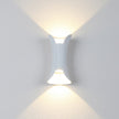 Coniston Up Down Outdoor Wall Light Curved Aluminium IP54
