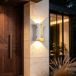 Coniston Up Down Outdoor Wall Light Curved Aluminium IP54