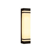 Elsdon Vertical LED Wall Light Rectangular Black