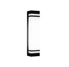 Elsdon Vertical LED Wall Light Rectangular Black