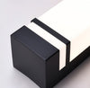 Elsdon Vertical LED Wall Light Rectangular Black