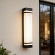 Elsdon Vertical LED Wall Light Rectangular Black