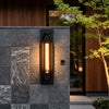 Chipping Industrial Wall Sconce Black Iron Linear Lamp