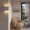 Kilburn Backlit Wall Clock Lamp Silent Motion Sensor