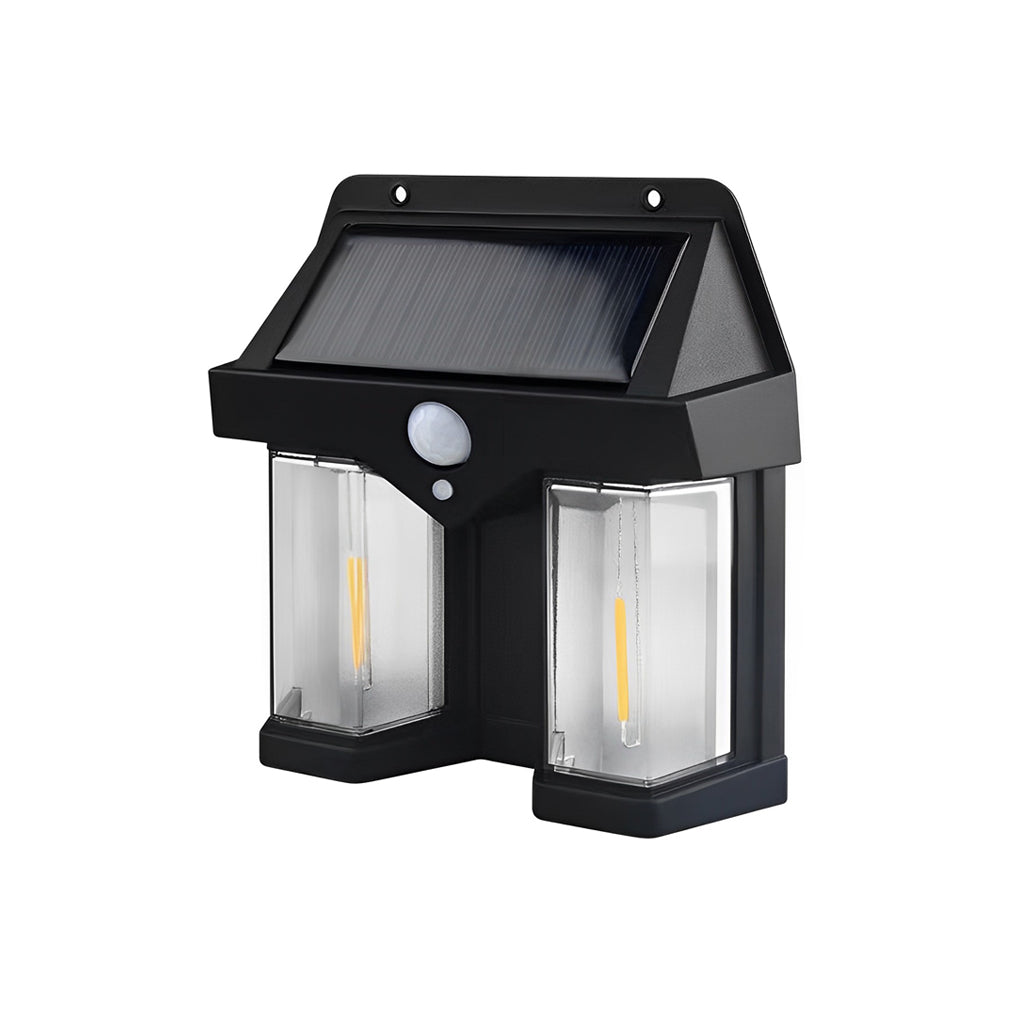 Blanchland Solar Wall Lantern Set of 2 Motion Sensor
