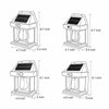 Blanchland Solar Wall Lantern Set of 2 Motion Sensor