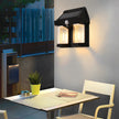 Blanchland Solar Wall Lantern Set of 2 Motion Sensor