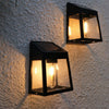 Blanchland Solar Wall Lantern Set of 2 Motion Sensor