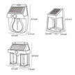 Blanchland Solar Wall Lantern Set of 2 Motion Sensor