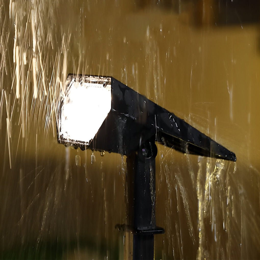 Beverley Solar Spike Spotlights Set of 2 Adjustable IP65