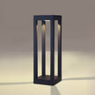 Hebden LED Bollard Light Black Die-Cast Four Heights IP54