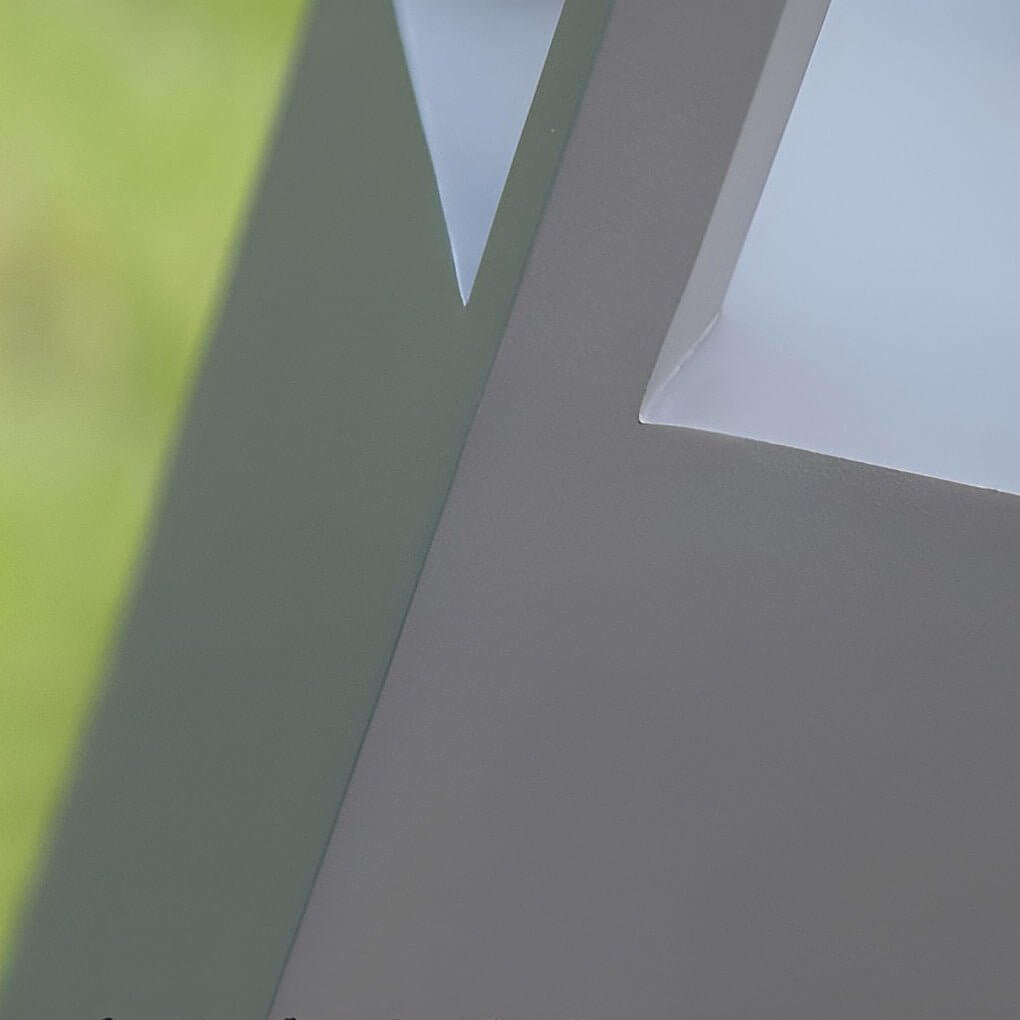 Hebden LED Bollard Light Black Die-Cast Four Heights IP54