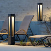 Hebden LED Bollard Light Black Die-Cast Four Heights IP54
