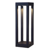 Hebden LED Bollard Light Black Die-Cast Four Heights IP54