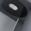 Hebden LED Bollard Light Black Die-Cast Four Heights IP54