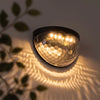 Dunster Solar Fence Lights LED Garden Wall Lights Set of 4